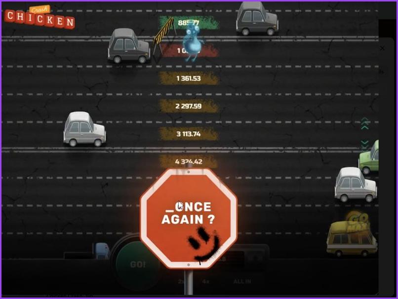 Мобильная версия Chicken Crash для Armenia