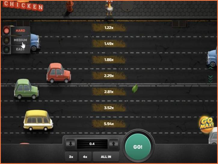 Бесплатный режим Chicken Crash в Italy